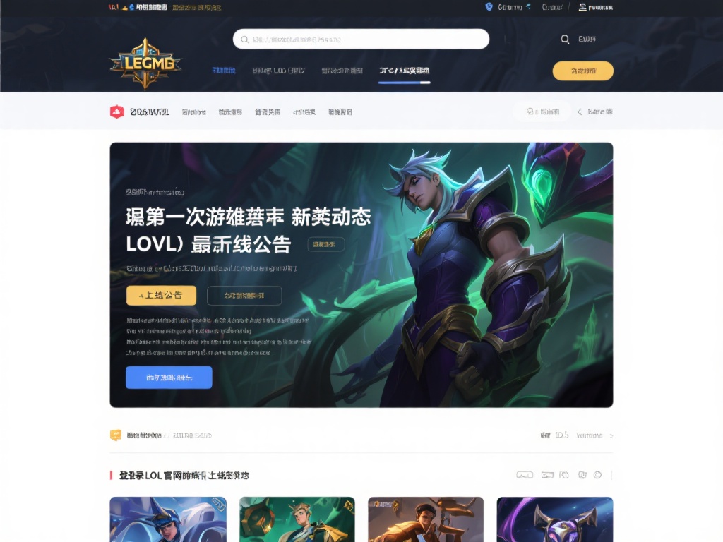 访问LOL官方网站,了解最新英雄发布信息 引言:第一时间掌握LOL最新动态
作为